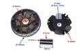 VARIATOR TYPHOON 125cc