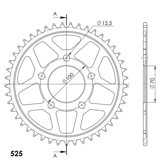 RFE-725:45 BLK