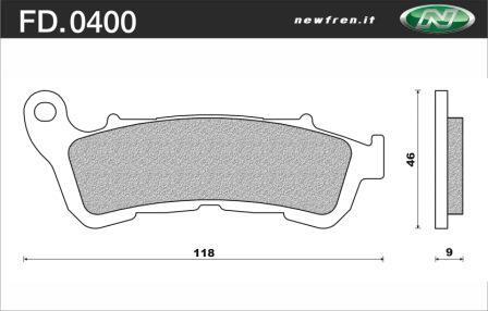 BRAKE PADS HONDA FORZA